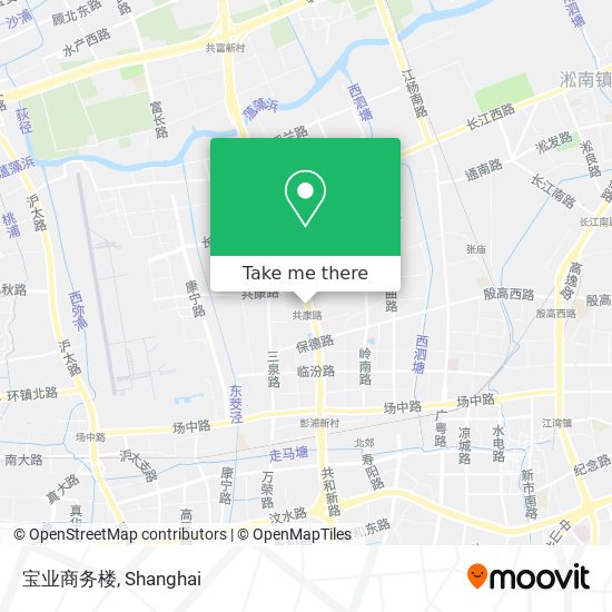 宝业商务楼 map