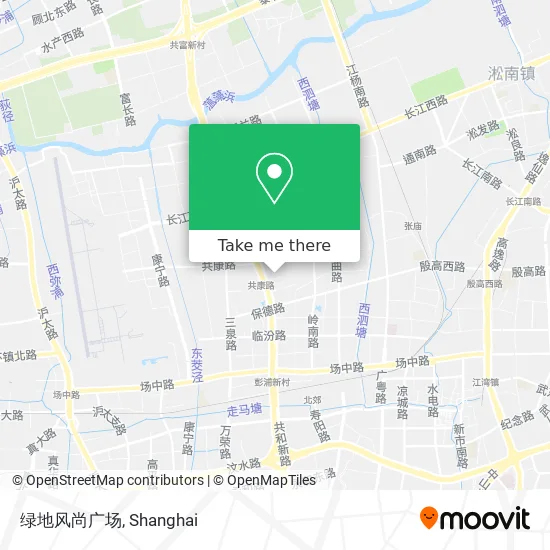 绿地风尚广场 map