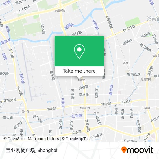宝业购物广场 map