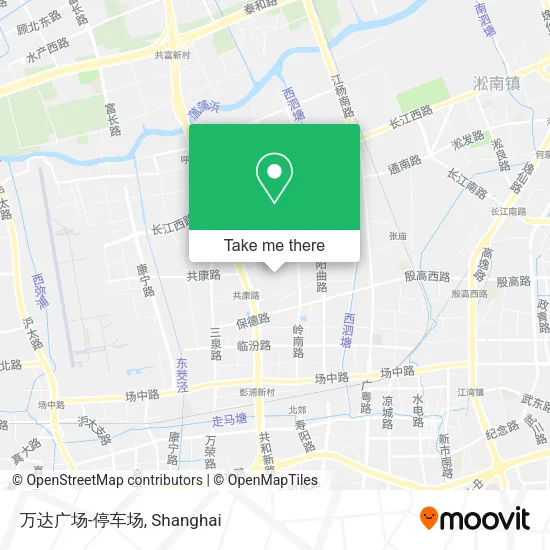 万达广场-停车场 map
