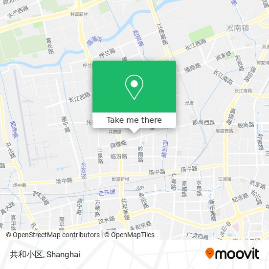 共和小区 map