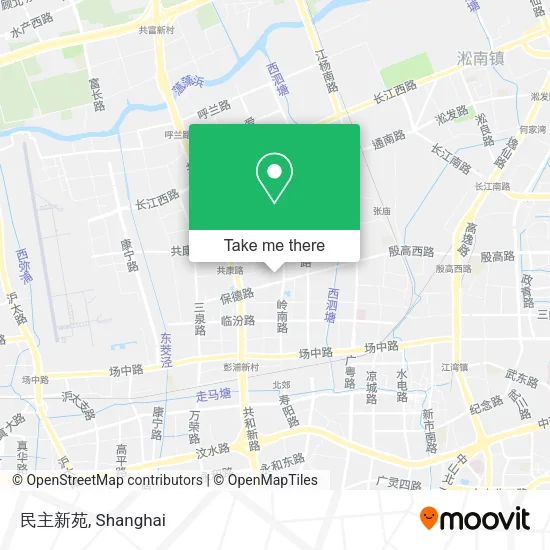 民主新苑 map
