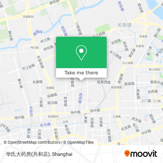 华氏大药房(共和店) map