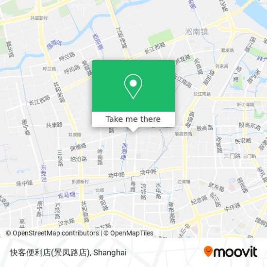 快客便利店(景凤路店) map