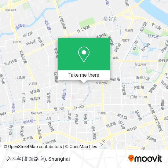 必胜客(高跃路店) map