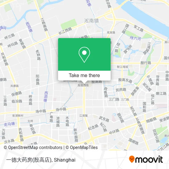 一德大药房(殷高店) map