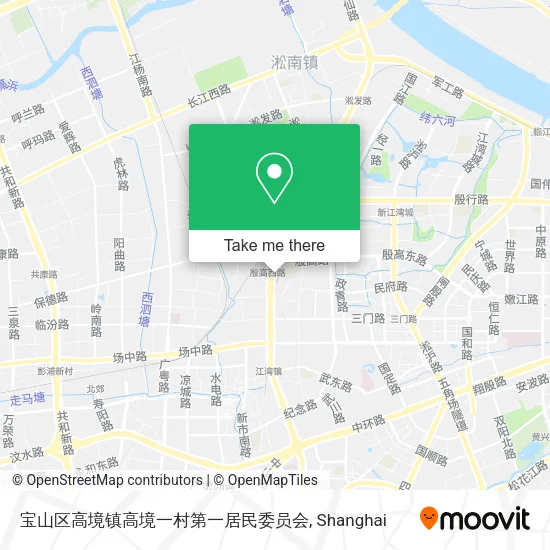 宝山区高境镇高境一村第一居民委员会 map