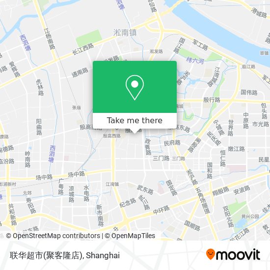 联华超市(聚客隆店) map