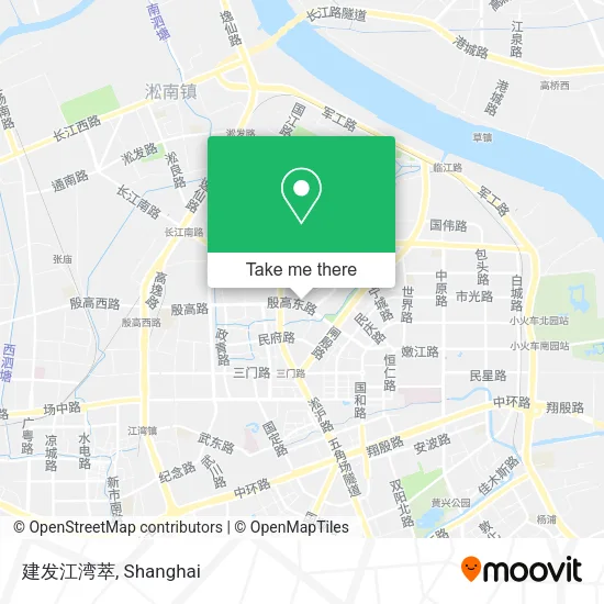 建发江湾萃 map