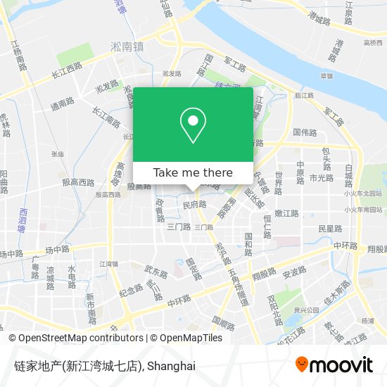 链家地产(新江湾城七店) map