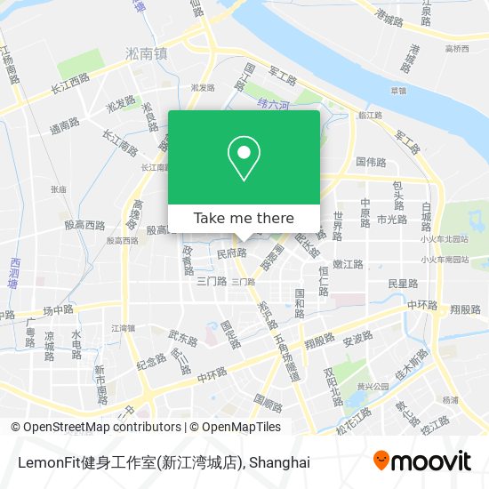 LemonFit健身工作室(新江湾城店) map