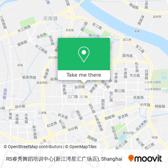 RS睿秀舞蹈培训中心(新江湾星汇广场店) map