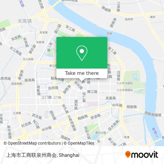 上海市工商联泉州商会 map