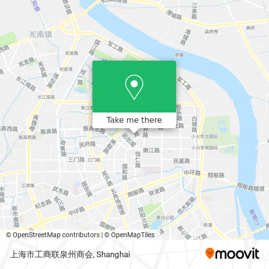 上海市工商联泉州商会 map