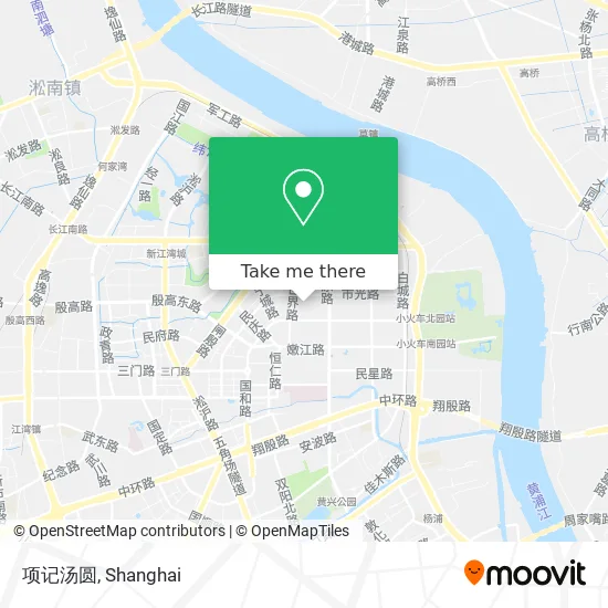 项记汤圆 map