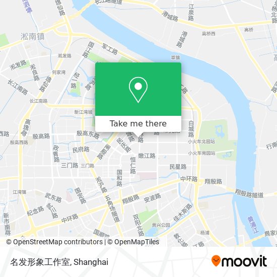 名发形象工作室 map