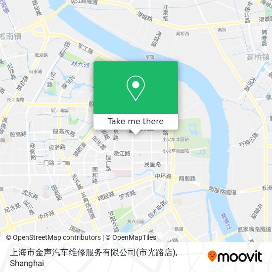 上海市金声汽车维修服务有限公司(市光路店) map