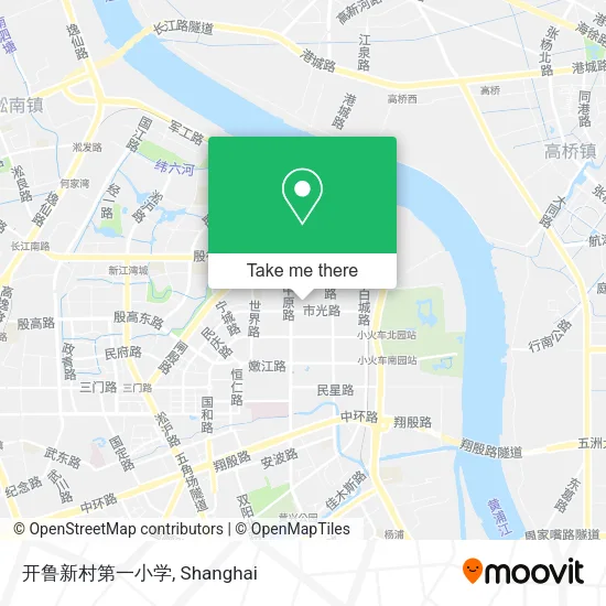 开鲁新村第一小学 map