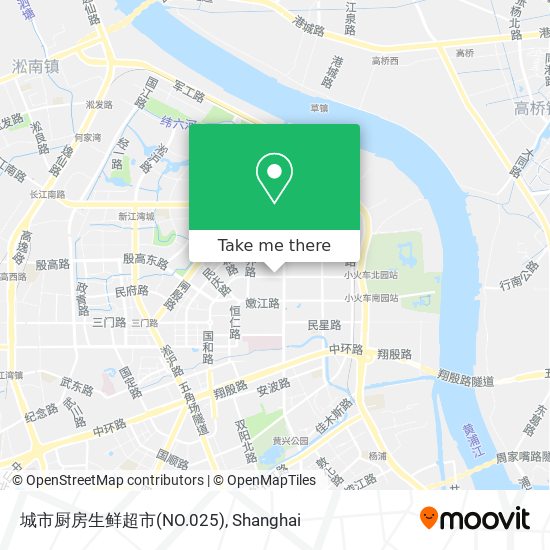 城市厨房生鲜超市(NO.025) map