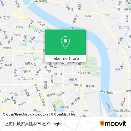 上海民欣家具建材市场 map