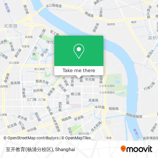 至开教育(杨浦分校区) map