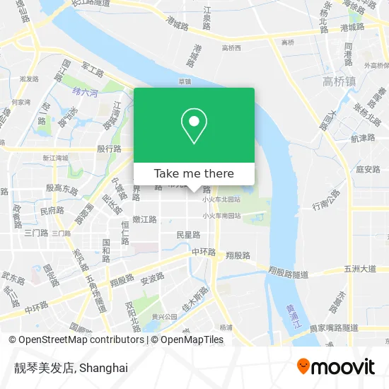 靓琴美发店 map