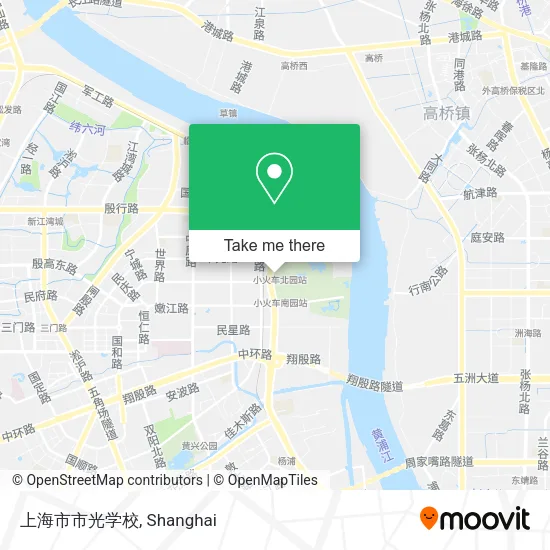 上海市市光学校 map
