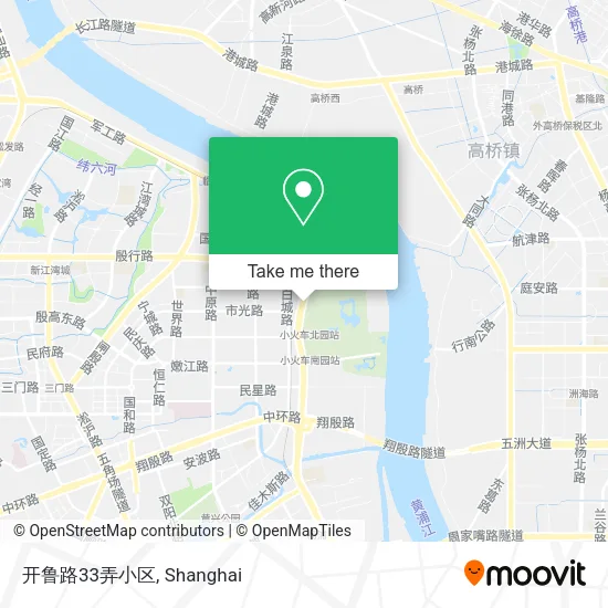 开鲁路33弄小区 map