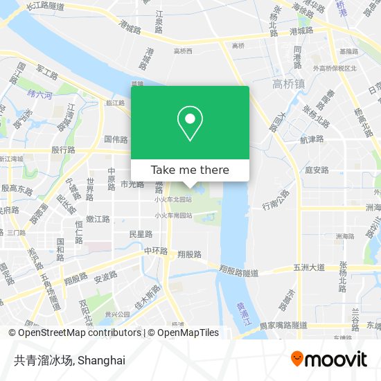 共青溜冰场 map