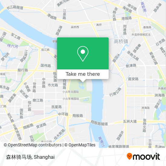 森林骑马场 map