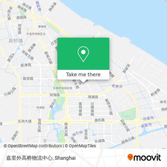 嘉里外高桥物流中心 map