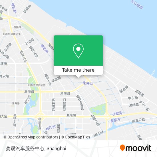 龚晟汽车服务中心 map