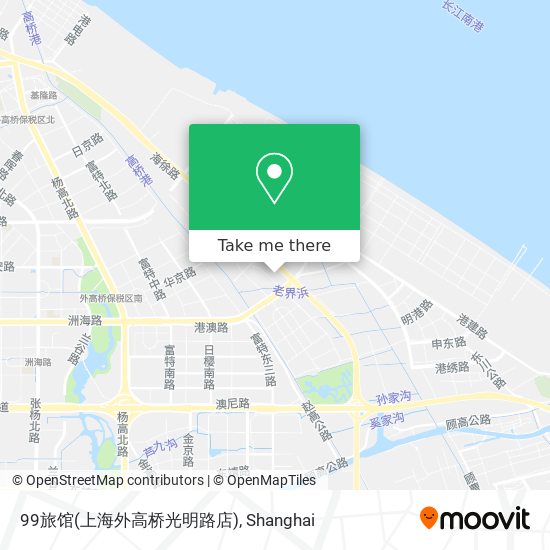 99旅馆(上海外高桥光明路店) map
