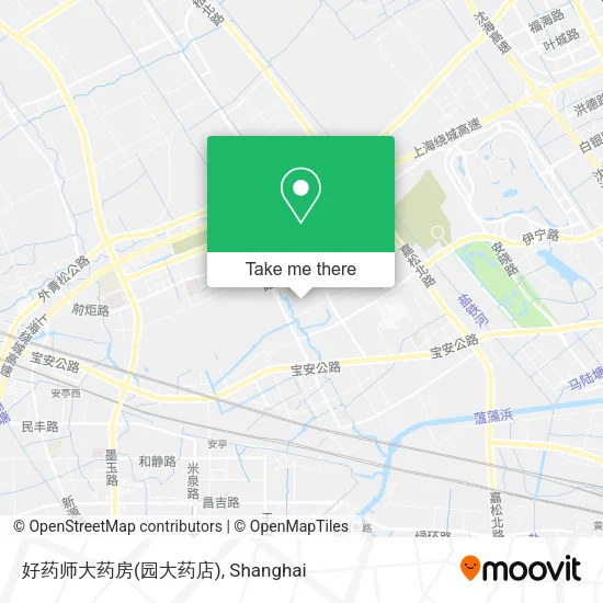好药师大药房(园大药店) map