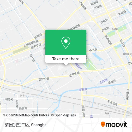 菊园别墅二区 map