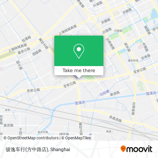 骏逸车行(方中路店) map