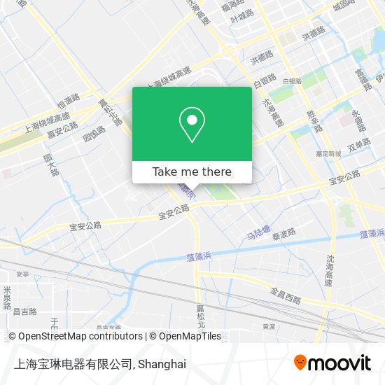 上海宝琳电器有限公司 map