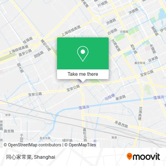 同心家常菜 map