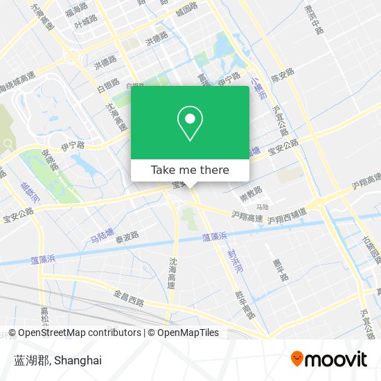 蓝湖郡 map