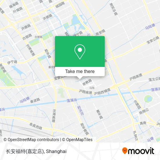 长安福特(嘉定店) map