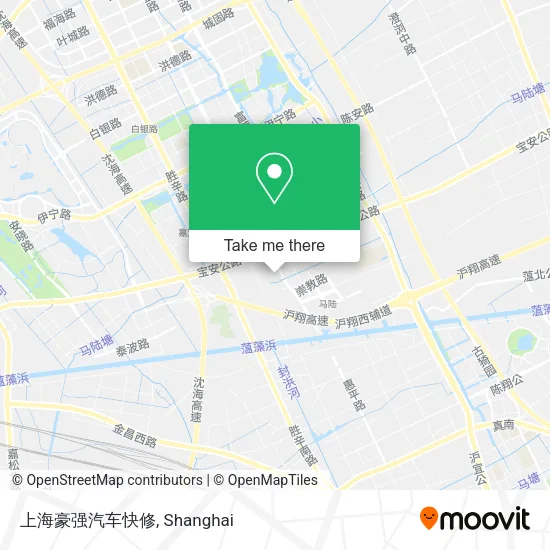 上海豪强汽车快修 map