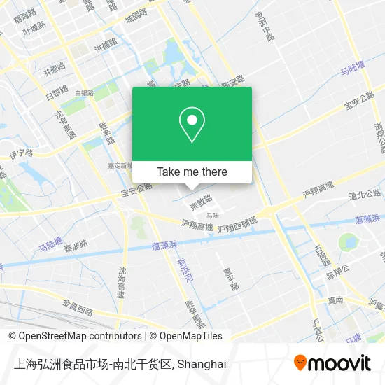 上海弘洲食品市场-南北干货区 map