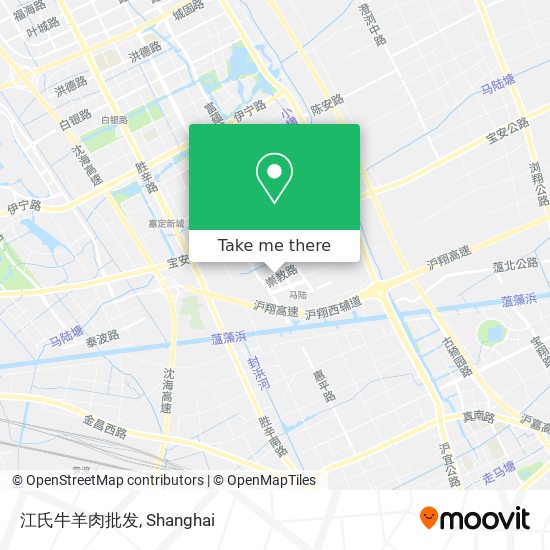 江氏牛羊肉批发 map