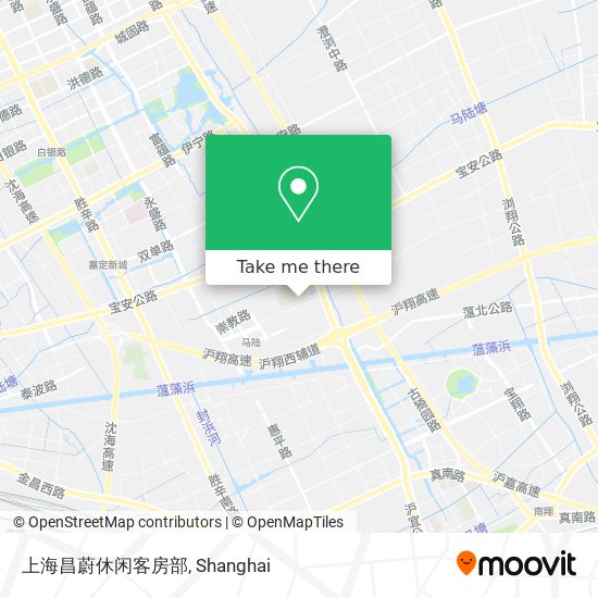 上海昌蔚休闲客房部 map