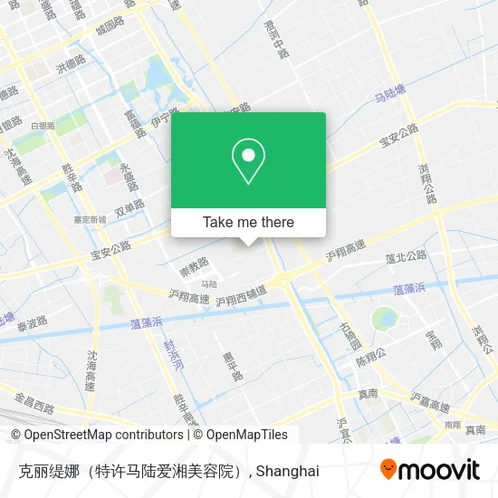 克丽缇娜（特许马陆爱湘美容院） map