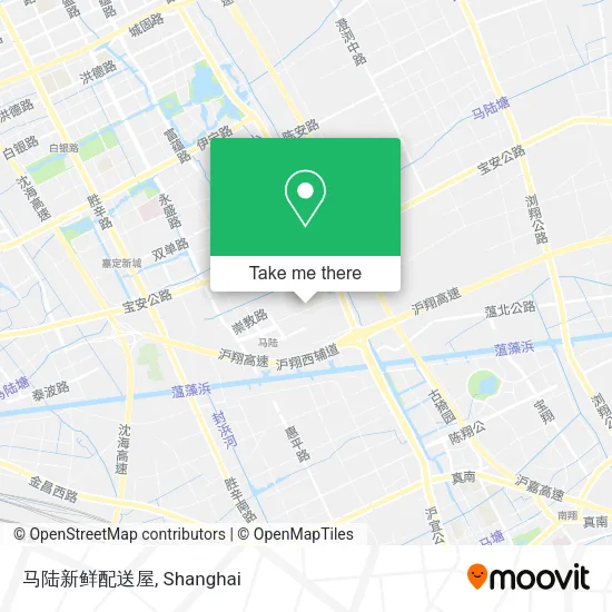 马陆新鲜配送屋 map