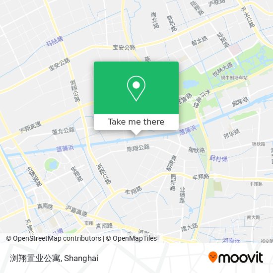 浏翔置业公寓 map