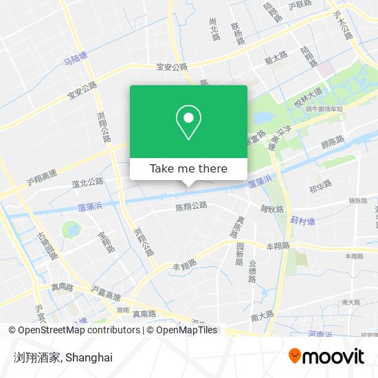 浏翔酒家 map