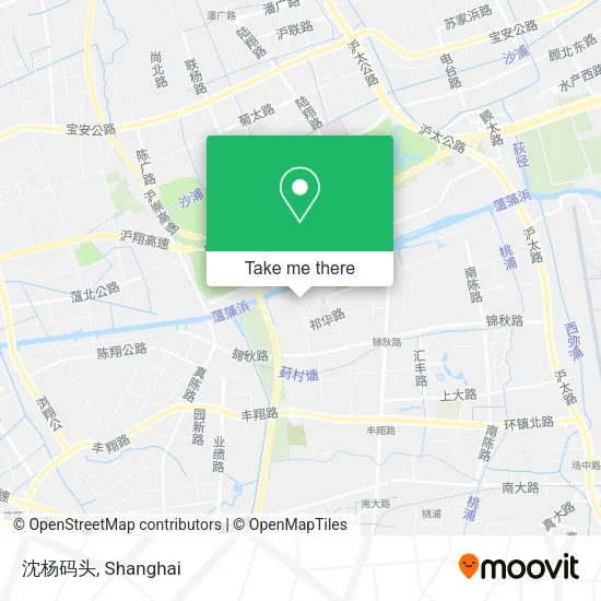 沈杨码头 map