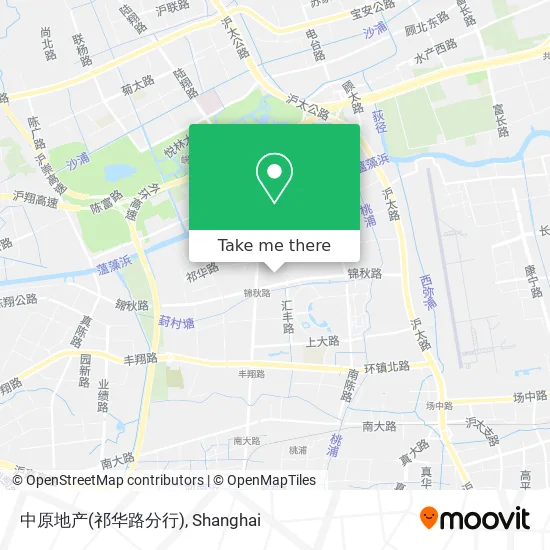 中原地产(祁华路分行) map